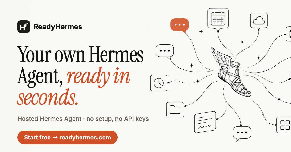 ReadyHermes product screenshot